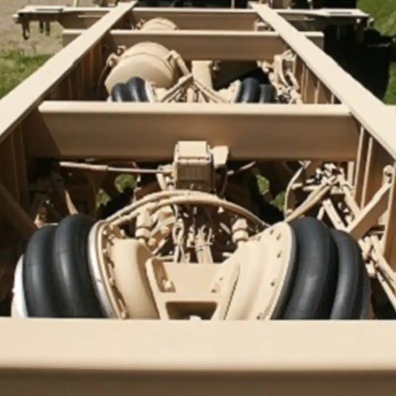 FAST II Trailer independent suspension detail